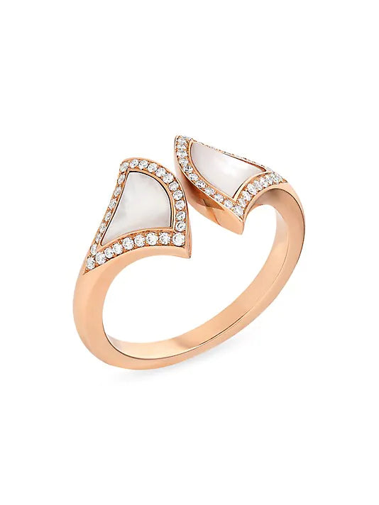 [Kincade Jewelery]DREAM MOP DIAMOND OPEN RING