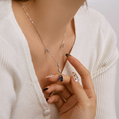 [Kincade Jewelery]Dazzling Pear Cut Necklace