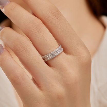 [Kincade Jewelery]Delicate Colorful Round Cut Daily Ring