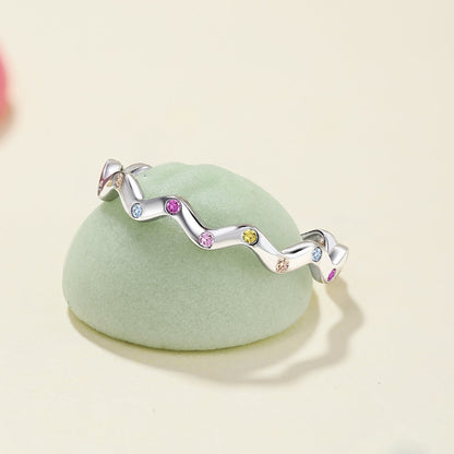 [Kincade Jewelery]Ornate Vibrant Round Cut Daily Ring