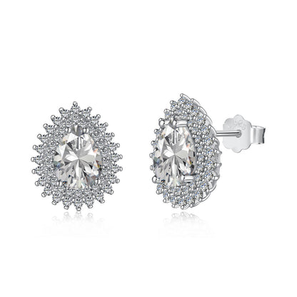 [Kincade Jewelery]Delicate Gorgeous Pear Cut Daily Earrings