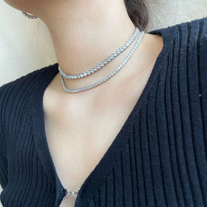 [Kincade Jewelery]Elegant Tennis Chain Necklace