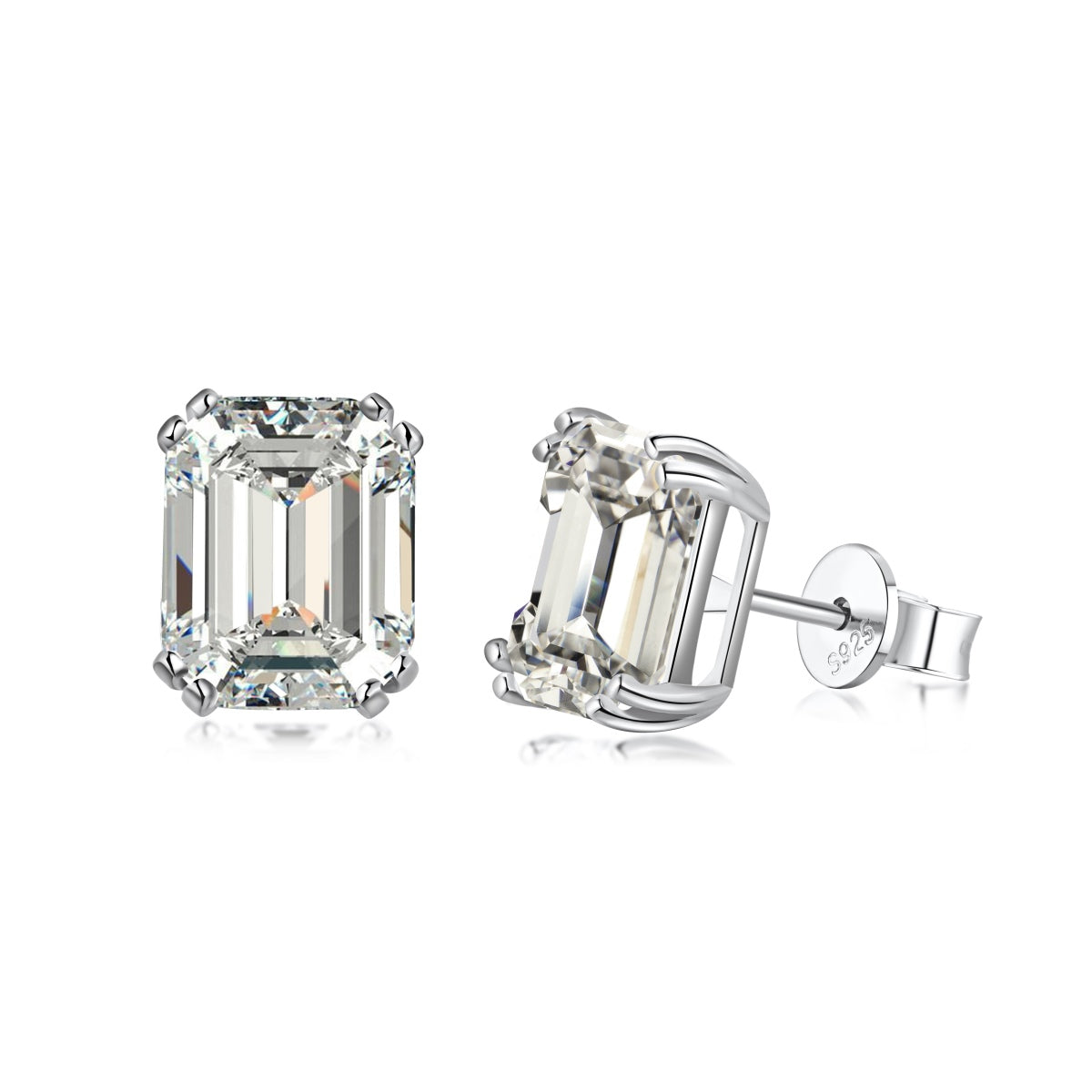 [Kincade Jewelery]Dazzling Square Shape Earrings