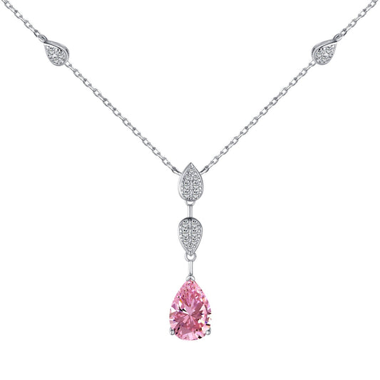 [Kincade Jewelery]Dazzling Pear Cut Necklace