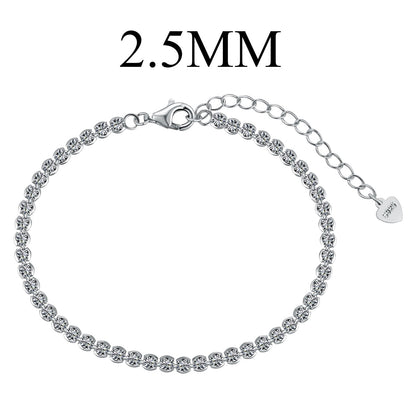 [Kincade Jewelery]Dazzling Sparkling Round Cut Daily Bracelet