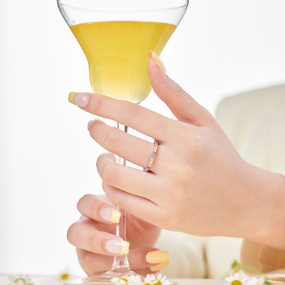 [Kincade Jewelery]Elegant Vivid Round Cut Daily Ring