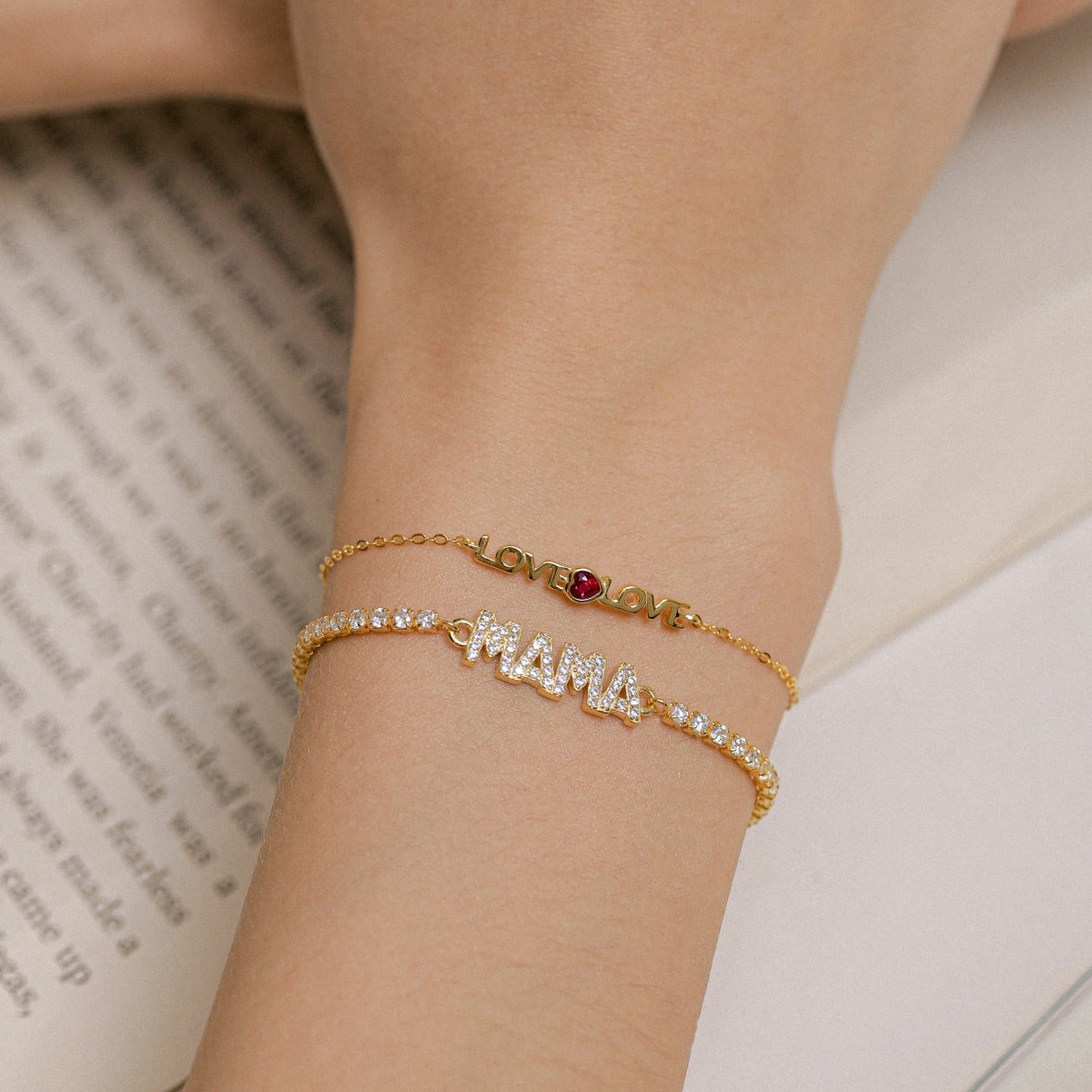 [Kincade Jewelery]Romantic Heart Shape Lover Bracelet