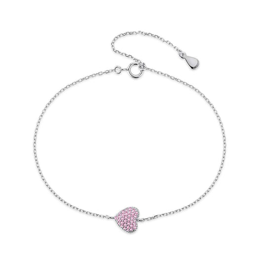 [Kincade Jewelery]Heart-Shaped Gentle and Versatile Bracelet