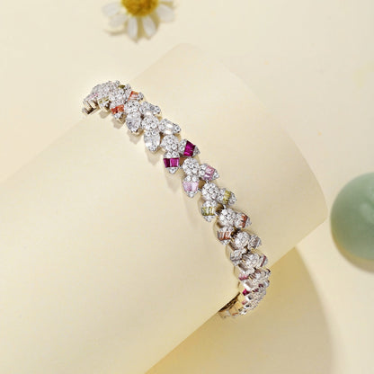 [Kincade Jewelery]Dainty Exquisite Flower Shape Daily Bracelet