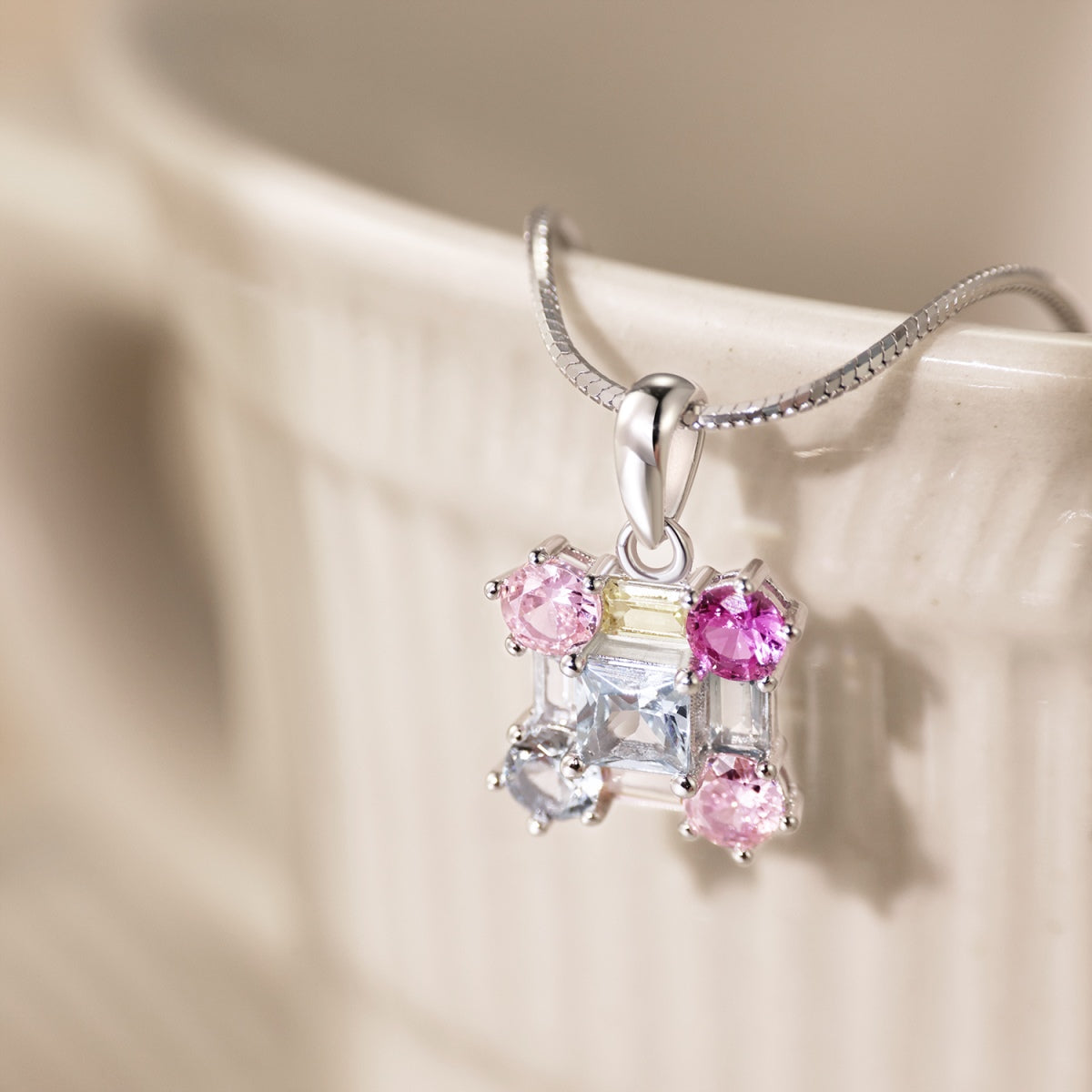 [Kincade Jewelery]Gorgeous Multi Colorful Necklace