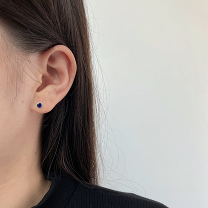 [Kincade Jewelery]Sparkling Colorful Round Shape Earrings