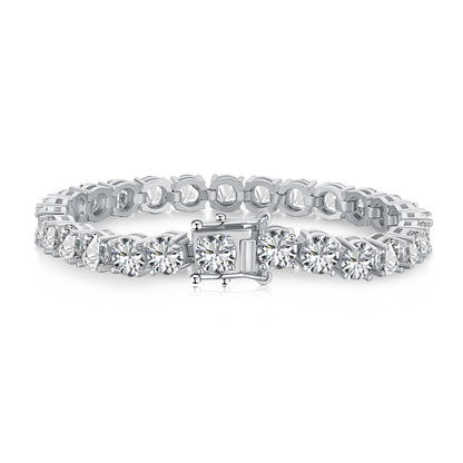 [Kincade Jewelery]0.75 Carat Dazzling Round Cut Wedding Bracelet