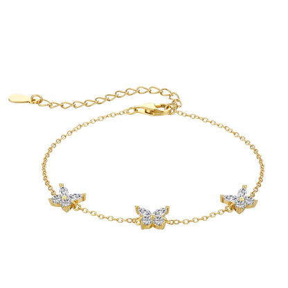 [Kincade Jewelery]Radiant Butterfly Shape Necklace