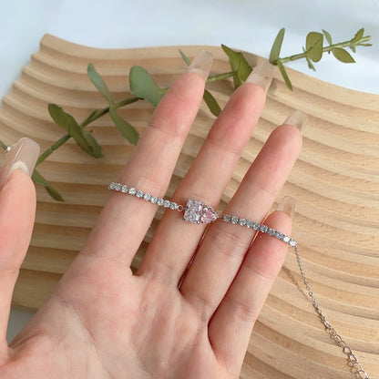 [Kincade Jewelery]Dazzling Unique Multi Shape Lover Bracelet