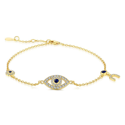 [Kincade Jewelery]Dainty Eye Shape Necklace