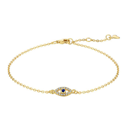 [Kincade Jewelery]Evil Eye Shape Necklace
