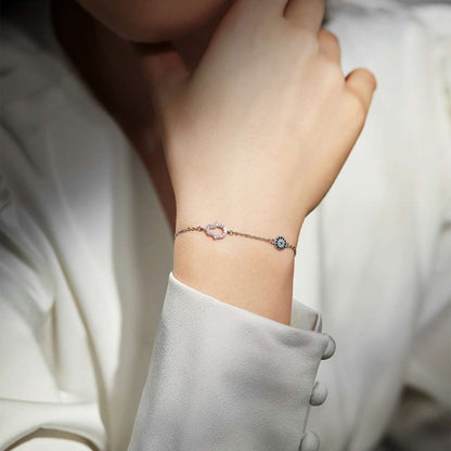 [Kincade Jewelery]Gost Shape & Round Shape Necklace