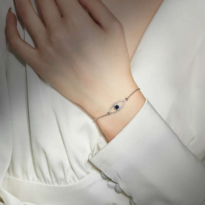 [Kincade Jewelery]Devil's Eye Hollow Design Bracelet