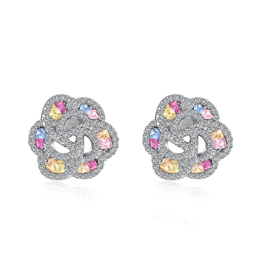 [Kincade Jewelery]Exquisite Flower Shape Daily Earrings
