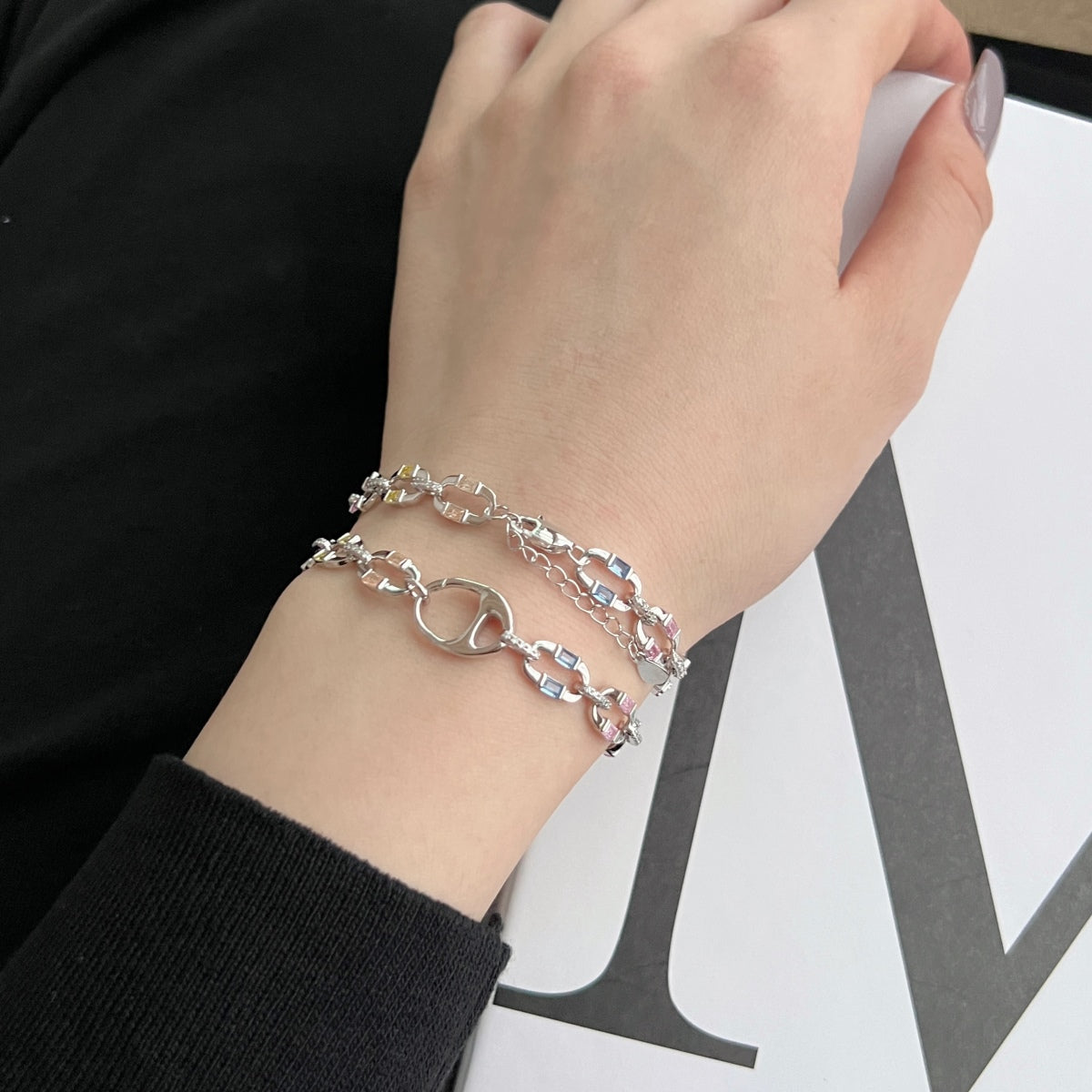 [Kincade Jewelery]Dazzling Colorful Daily Bracelet