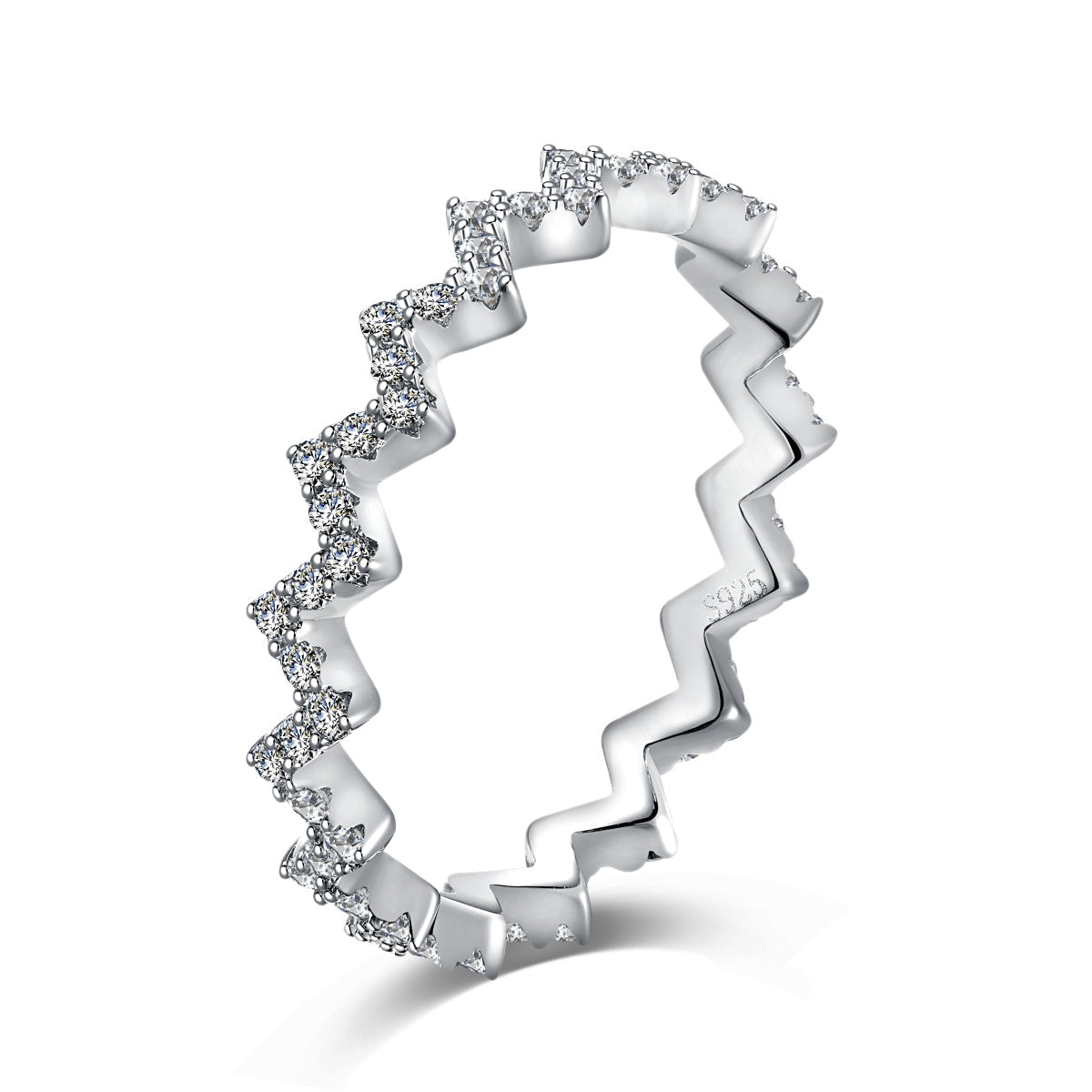 [Kincade Jewelery]Delicate Enchanting Wave Shape Daily Ring