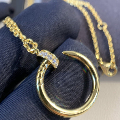 [Kincade Jewelery]JUSTE NECKLACE GOLD DIAMONDS