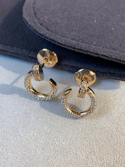 [Kincade Jewelery]JUSTE EARRINGS GOLD DIAMONDS