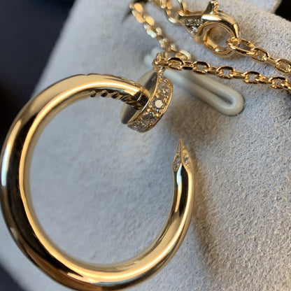 [Kincade Jewelery]JUSTE NECKLACE PINK GOLD