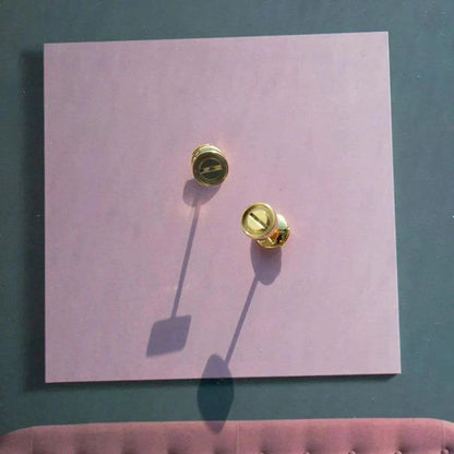 [Kincade Jewelery]LOVE EARRINGS GOLD 10MM