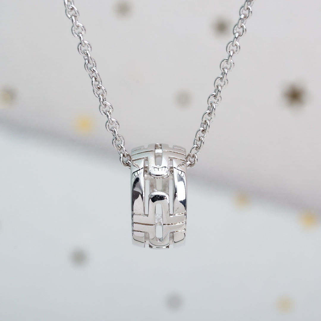 [Kincade Jewelery]PARENTESI NECKLACE SILVER