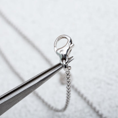 [Kincade Jewelery]PARENTESI NECKLACE SILVER