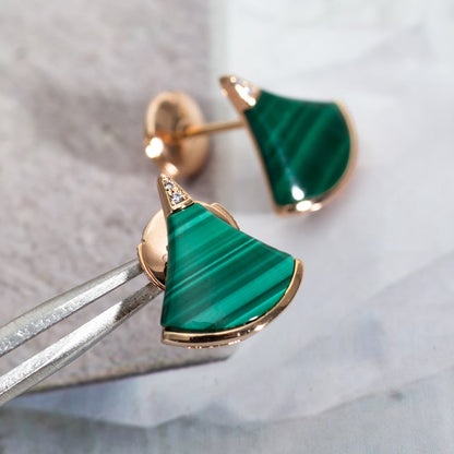 [Kincade Jewelery]DIVAS DREAM EARRINGS PINK GOLD