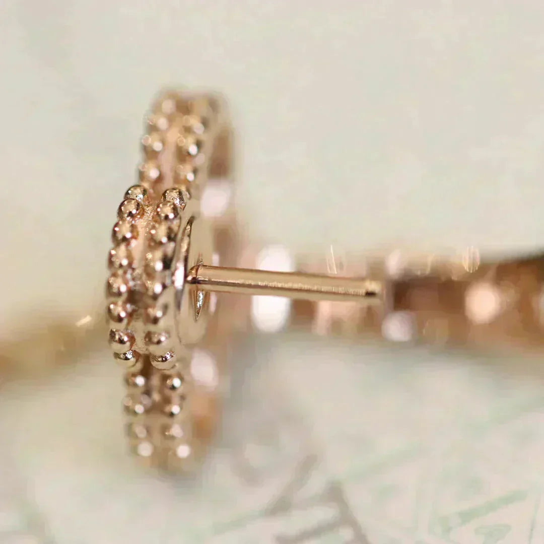 [Kincade Jewelery]Kincade MEDIUM 1 MOTIFS FUll DIAMOND EARRINGS