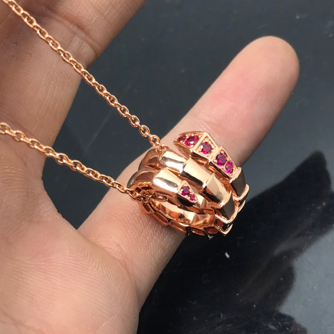 [Kincade Jewelery]SERPENTI PEDANT NECKLACE