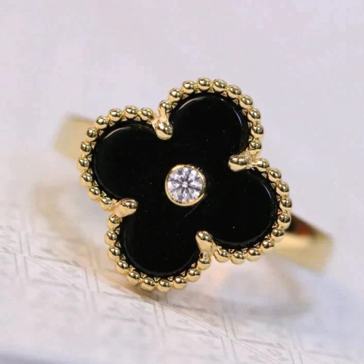 [Kincade Jewelery]Kincade ONYX RING GOLD DIAMOND