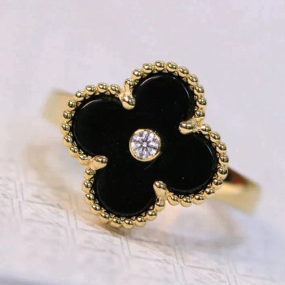 [Kincade Jewelery]Kincade ONYX RING GOLD DIAMOND