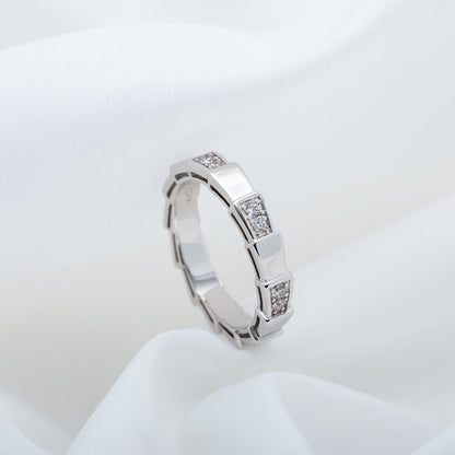 [Kincade Jewelery]SERPENTI RING SILVER  3MM