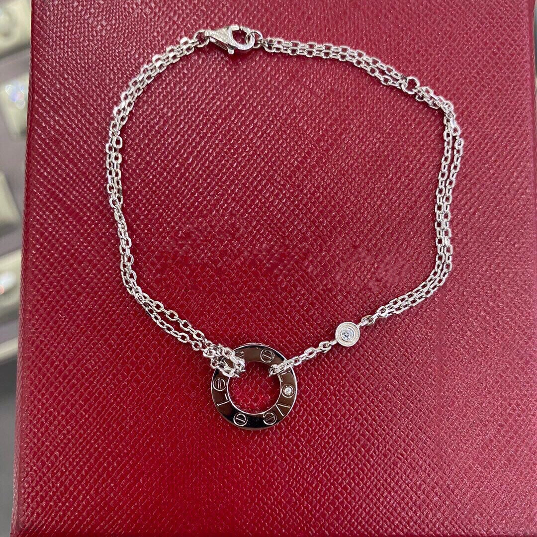 [Kincade Jewelery]LOVE BRACELET 2 DIAMOND