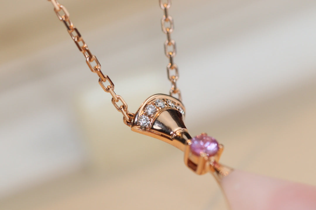 [Kincade Jewelery]DREAM NECKLACE PINK MOP DIAMOND