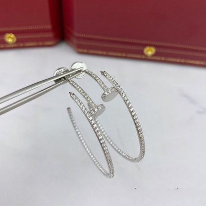 [Kincade Jewelery]JUSTE EARRINGS FULL DIAMONDS 1.8MM