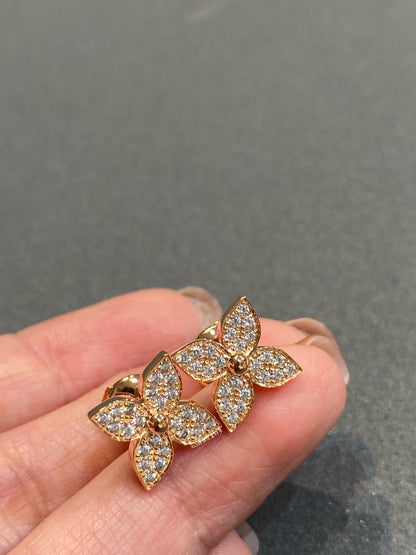 [Kincade Jewelery]STAR DIAMOND EARRINGS