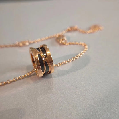 [Kincade Jewelery]ZERO 1 NECKLACE PINK GOLD