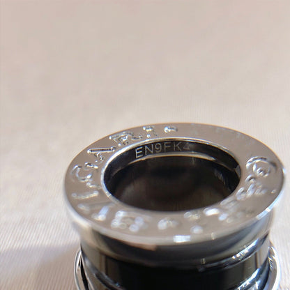 [Kincade Jewelery]ZERO 1 BLACK CERAMIC SILVER NECKLACE