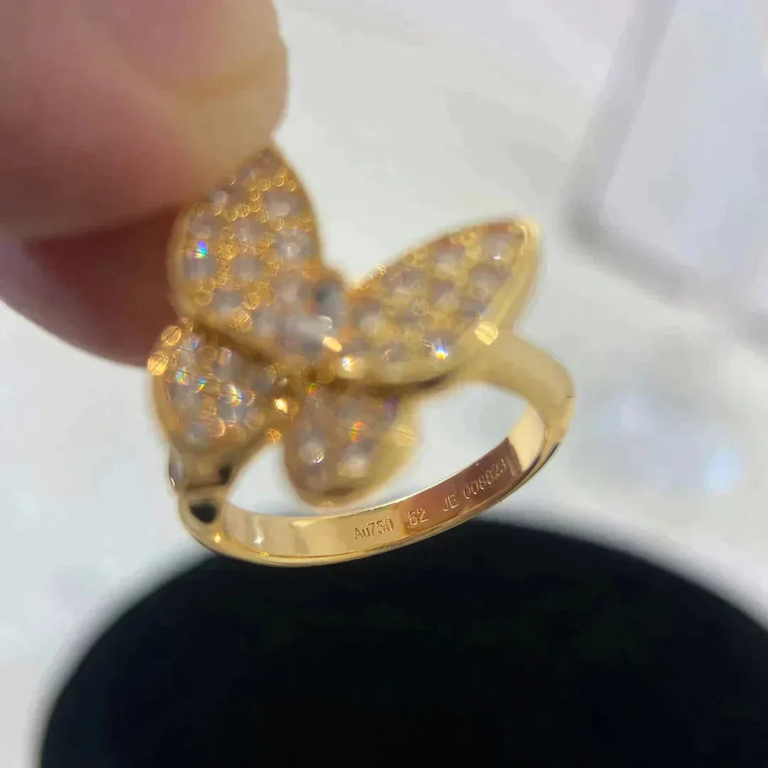 [Kincade Jewelery]BUTTERFLY DIAMOND RING
