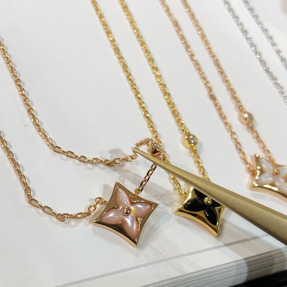 [Kincade Jewelery]STAR BLACK MOP NECKLACE