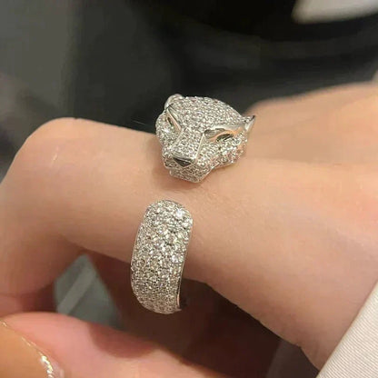 [Kincade Jewelery]PANTHERE 5.5MM ALL DIAMOND RING