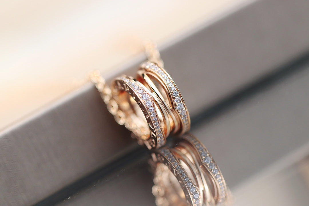 [Kincade Jewelery]ZERO 1 PINK GOLD NECKLACE