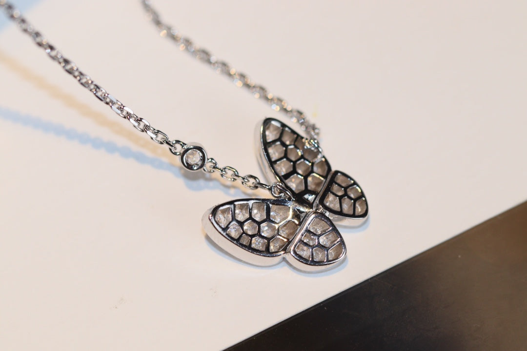 [Kincade Jewelery]BUTTERFLY DIAMOND NECKLACE