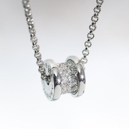 [Kincade Jewelery]ZERO 1 SILVER DIAMOND NECKLACE