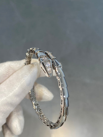 [Kincade Jewelery]SERPENTI BRACELET DIAMONDS SILVER